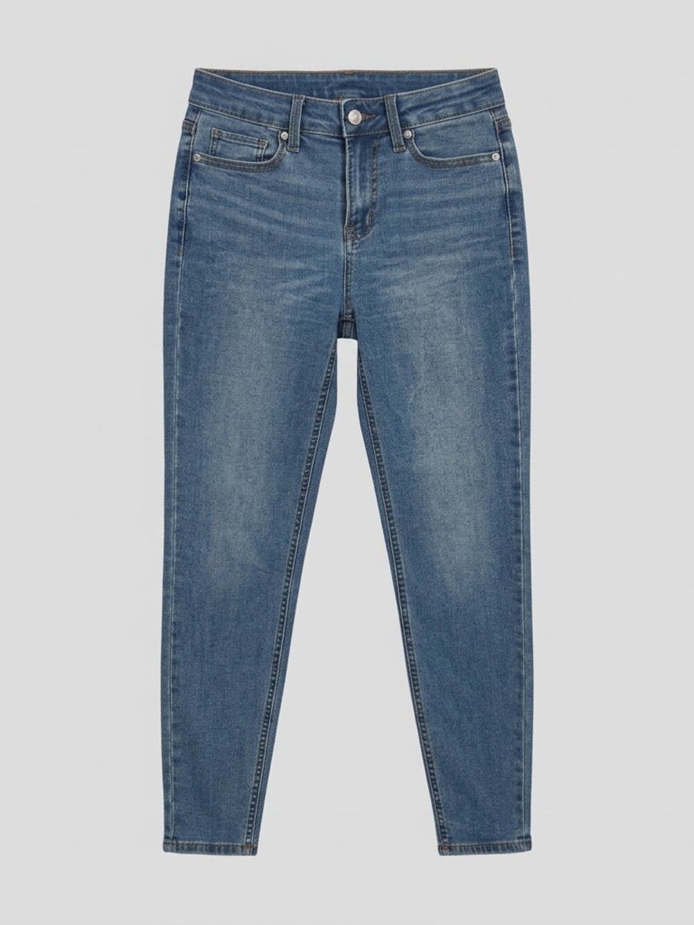 Women's Blue High-Rise Skinny Jeans🌺